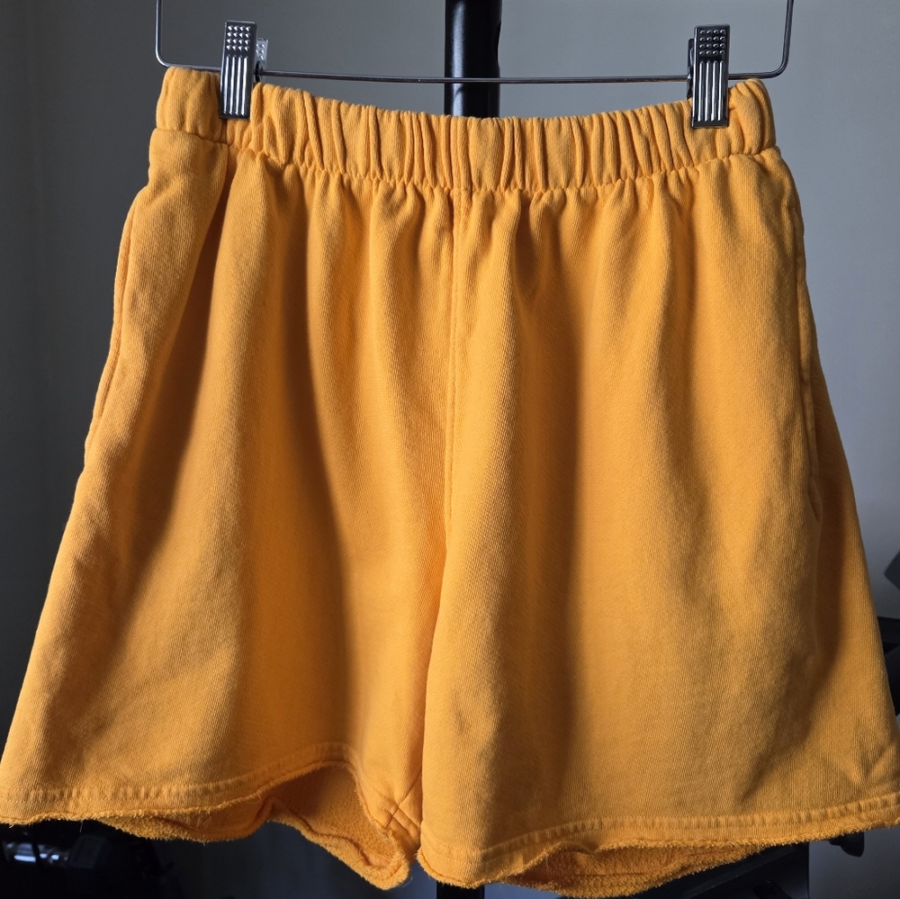 SOULCYCLE Zee Lounge Sweat Shorts Orange M Casual